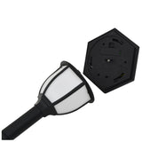 Outdoor Solar Lamps 3 pcs LED Black - 45-Degree Angle
