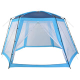Pool Tent Fabric 500x433x250 cm Blue - Front View