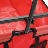 Folding Hand Trolley Steel Red - 45-Degree Angle