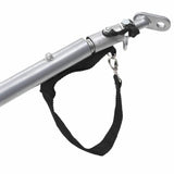 Bike Trailer Black and Yellow 65 kg - Top-Down View