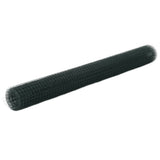 Chicken Wire Fence Steel with PVC Coating 10x1,5 m Green