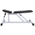 Workout Bench with Barbell and Dumbbell Set 60,5 kg