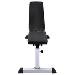 Workout Bench with Barbell and Dumbbell Set 60,5 kg