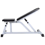 Workout Bench with Barbell and Dumbbell Set 60,5 kg