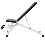 Workout Bench with Barbell and Dumbbell Set 60,5 kg