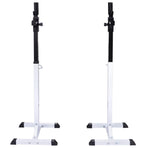 Barbell Squat Rack with Barbell and Dumbbell Set 60,5 kg