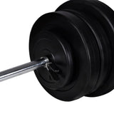 Barbell Squat Rack with Barbell and Dumbbell Set 60.5 kg - Extra Image