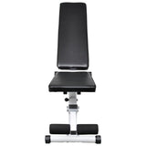 Workout Bench with Barbell and Dumbbell Set 30.5 kg - Top-Down View