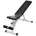 Workout Bench with Barbell and Dumbbell Set 30,5 kg