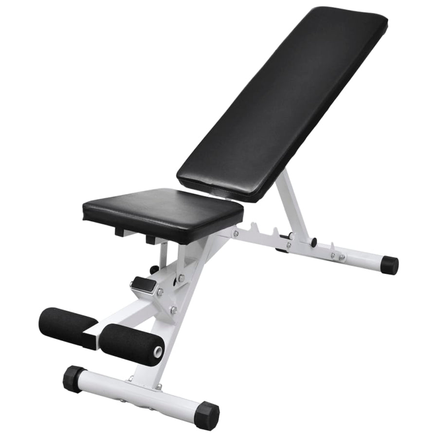 Workout Bench with Barbell and Dumbbell Set 30,5 kg