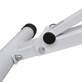 Workout Bench with Barbell and Dumbbell Set 30.5 kg - Rear View