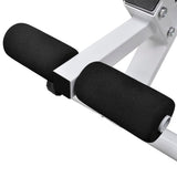Workout Bench with Barbell and Dumbbell Set 30.5 kg - Low Angle