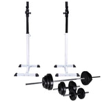 Barbell Squat Rack with Barbell and Dumbbell Set 30,5 kg