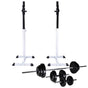 Barbell Squat Rack with Barbell and Dumbbell Set 30,5 kg