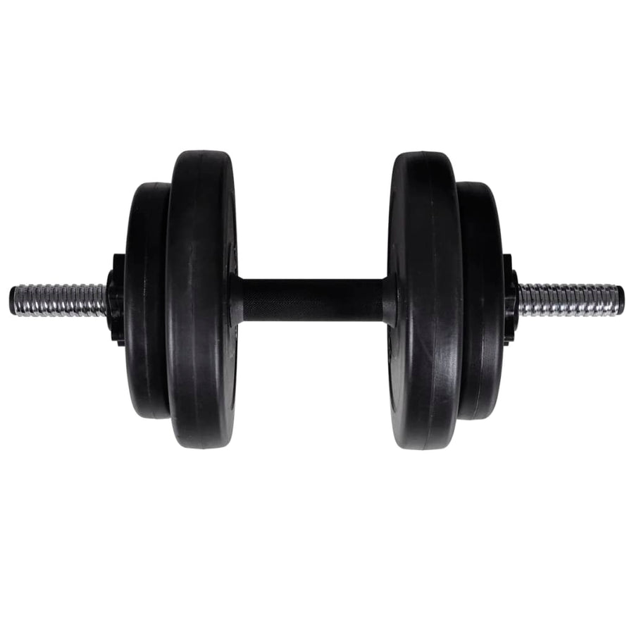 Weight Bench with Weight Rack, Barbell and Dumbbell Set 60,5kg