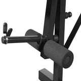 Weight Bench with Weight Rack&Barbell and Dumbbell Set 30.5kg