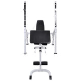 Workout Bench with Weight Rack&Barbell and Dumbbell Set 90 kg