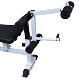 Weight Bench with Weight Rack&Barbell and Dumbbell Set 90 kg - 45-Degree Angle