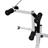 Weight Bench with Weight Rack&Barbell and Dumbbell Set 90 kg