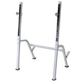 Workout Bench with Weight Rack&Barbell and Dumbbell Set 120 kg