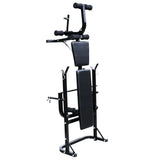 Weight Bench with Weight Rack&Barbell and Dumbbell Set 120 kg