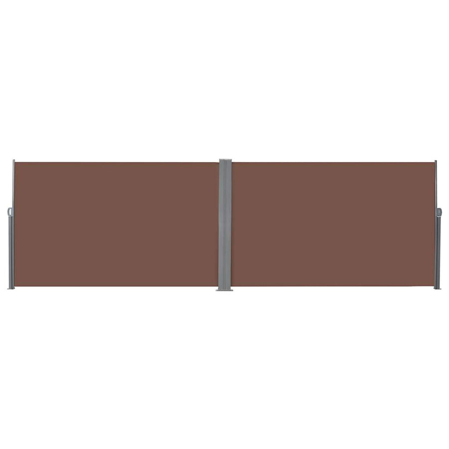 Retractable Side Awning 180x600 cm Brown