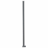 Retractable Side Awning Cream 600 x 200 cm Metal