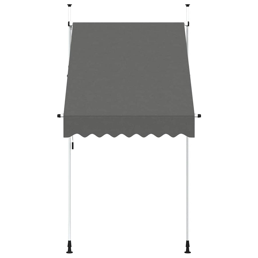 Manual Retractable Awning 150 cm Anthracite
