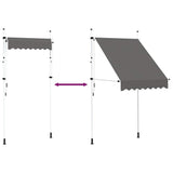 Manual Retractable Awning 150 cm Anthracite