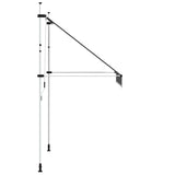 Manual Retractable Awning 200 cm Anthracite