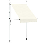 Manual Retractable Awning 150 cm Cream