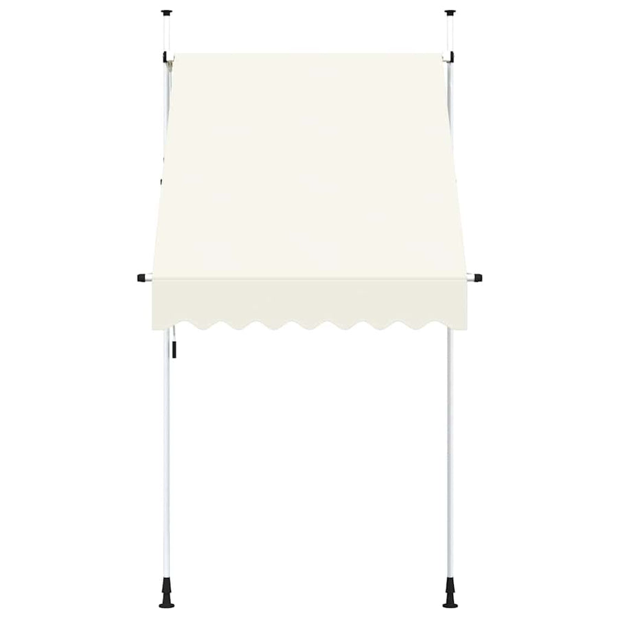 Manual Retractable Awning 150 cm Cream