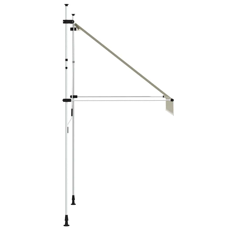 Manual Retractable Awning 150 cm Cream