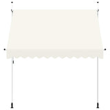 Manual Retractable Awning 250 cm Cream