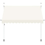 Manual Retractable Awning 300 cm Cream