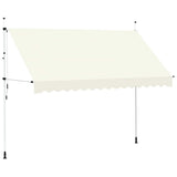 Manual Retractable Awning 350 cm Cream
