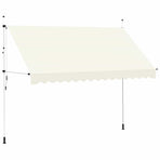 Manual Retractable Awning 350 cm Cream