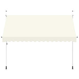 Manual Retractable Awning 350 cm Cream