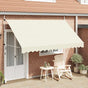 Manual Retractable Awning 350 cm Cream