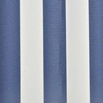 Awning Replacement Fabric Blue and White 350x250 cm Polyester