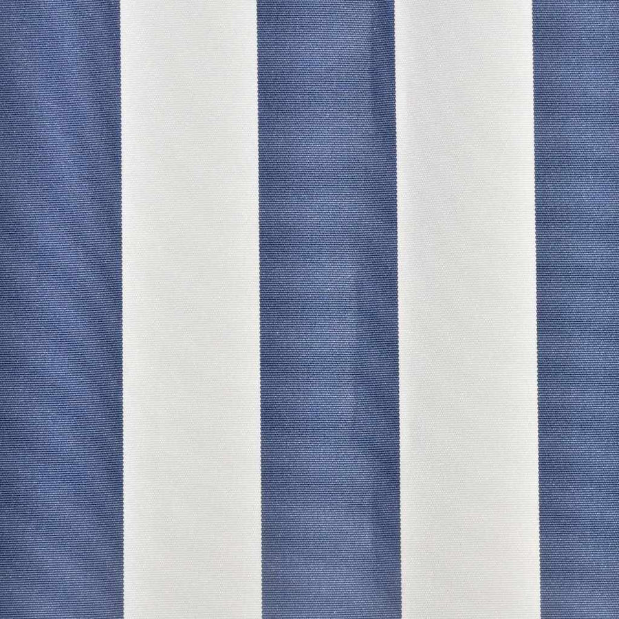 Awning Replacement Fabric Blue and White 500x300 cm Polyester