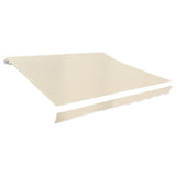 Awning Replacement Fabric Cream 3.5x2.5 m Polyester