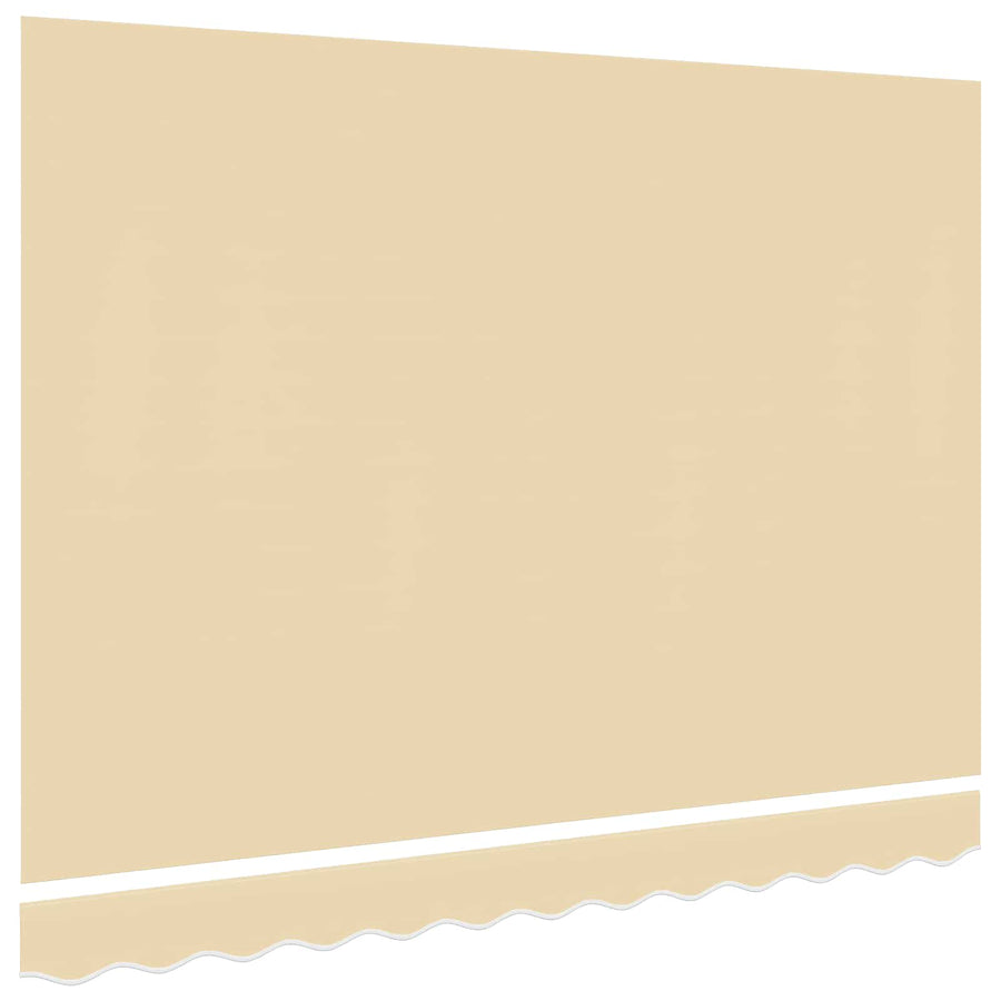 Awning Replacement Fabric Cream 350x250 cm Polyester