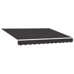 Awning Replacement Fabric Grey 300x250 cm Polyester