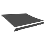 Awning Replacement Fabric Grey 300x250 cm Polyester