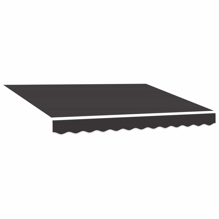 Awning Replacement Fabric Grey 300x250 cm Polyester