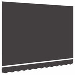Awning Replacement Fabric Grey 300x250 cm Polyester