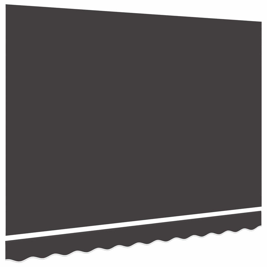 Awning Replacement Fabric Grey 300x250 cm Polyester
