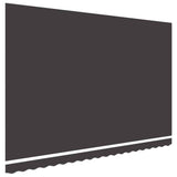 Awning Replacement Fabric Grey 400x300 cm Polyester