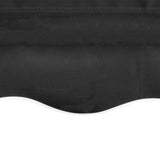 Awning Top Sunshade Canvas Anthracite 400x300 cm - Top-Down View